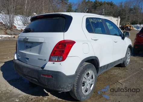 2015 Chevrolet Trax 1Ls z USA, uszkodzony, nr VIN KL7CJKSB5FB078756